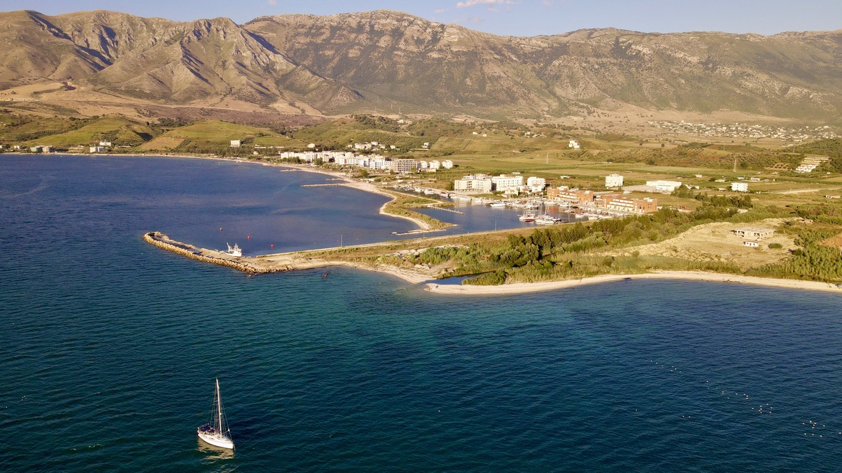Panoramic view of Orikum  showcasing modern urban living and real estate opportunities