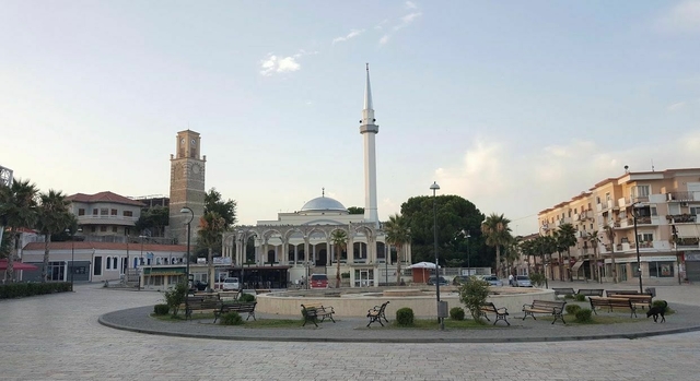 Modern apartment buildings and houses in Kavaj showcasing beautiful real estate properties