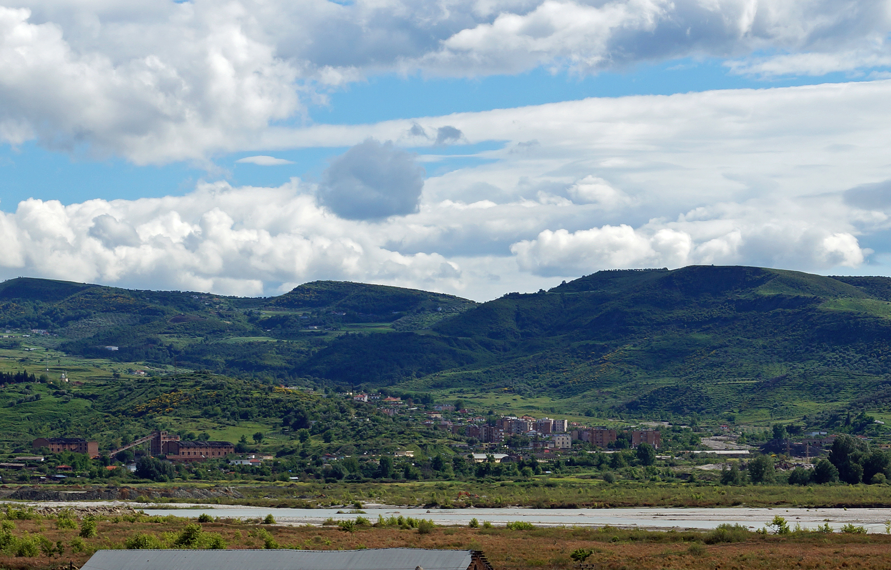Panoramic view of Selenicë  showcasing modern urban living and real estate opportunities