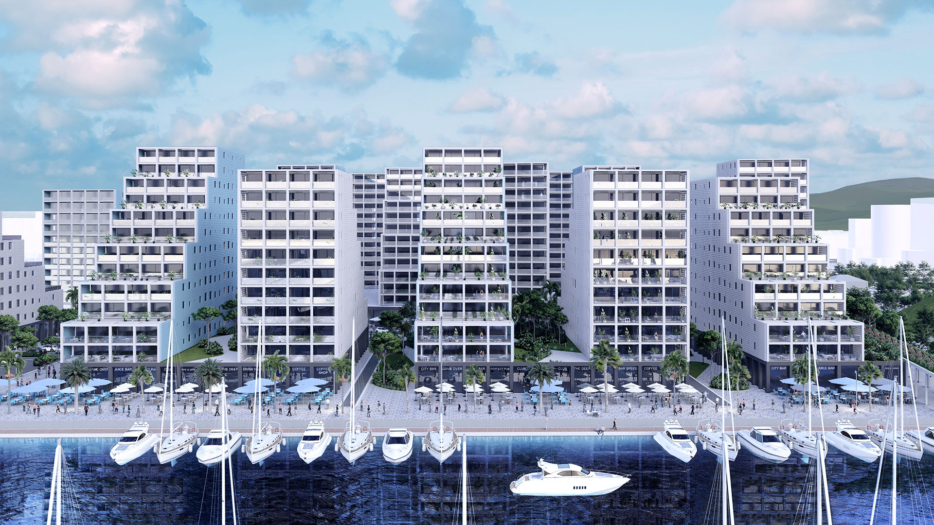 Vlora Marina exterior view